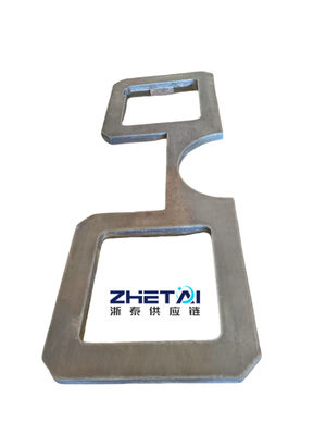 Support de personnalisation des pièces d'acier à coupe à la flamme CNC